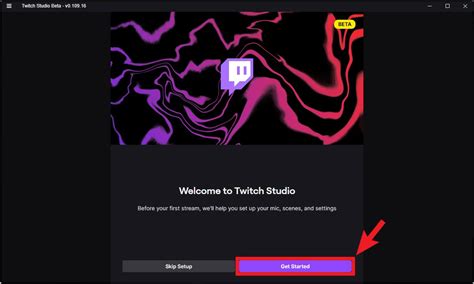 Getting Started on Twitch .